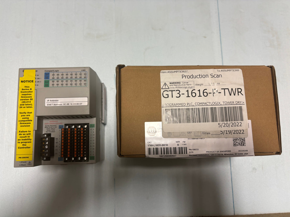 GT3-1616-P-TWR