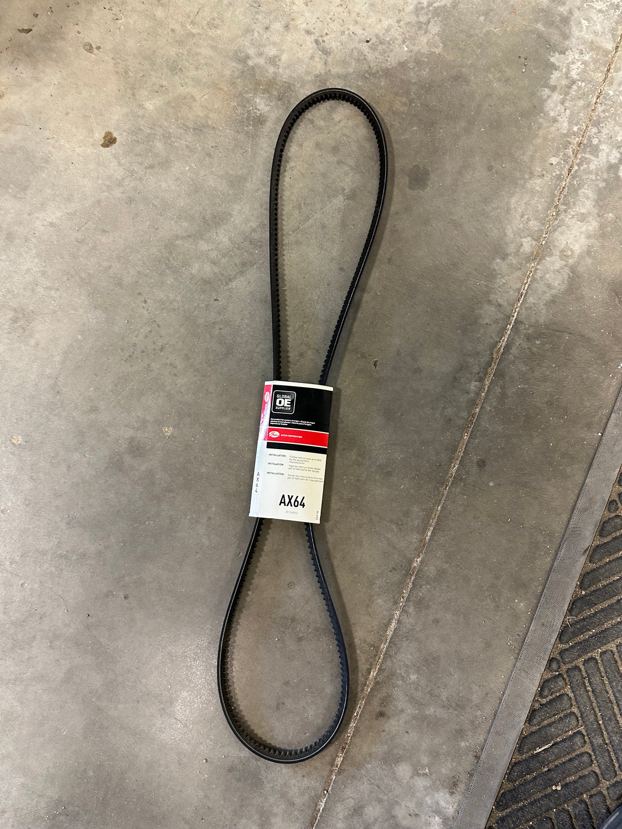 AX64 BELT