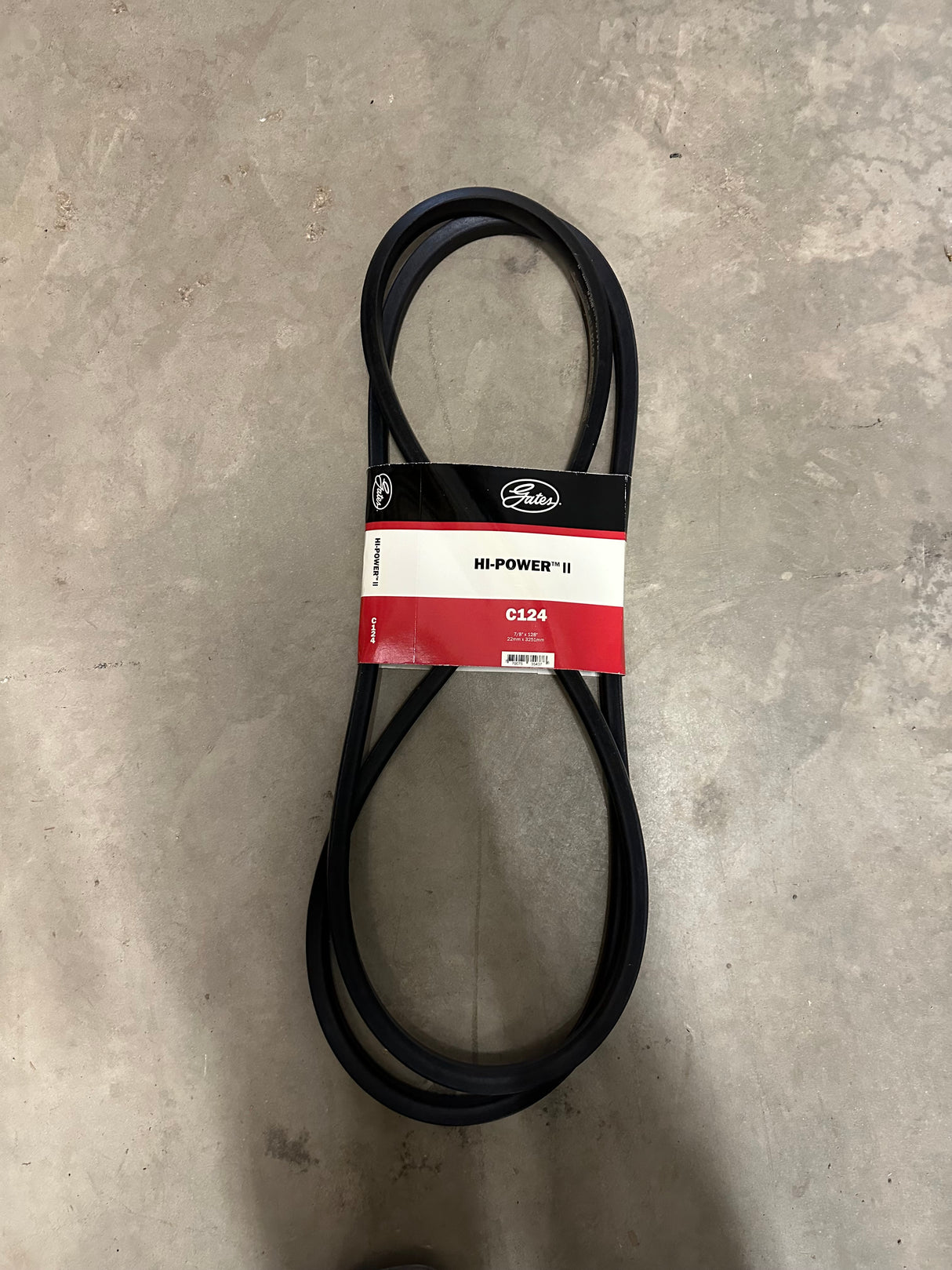 C-124 BELT
